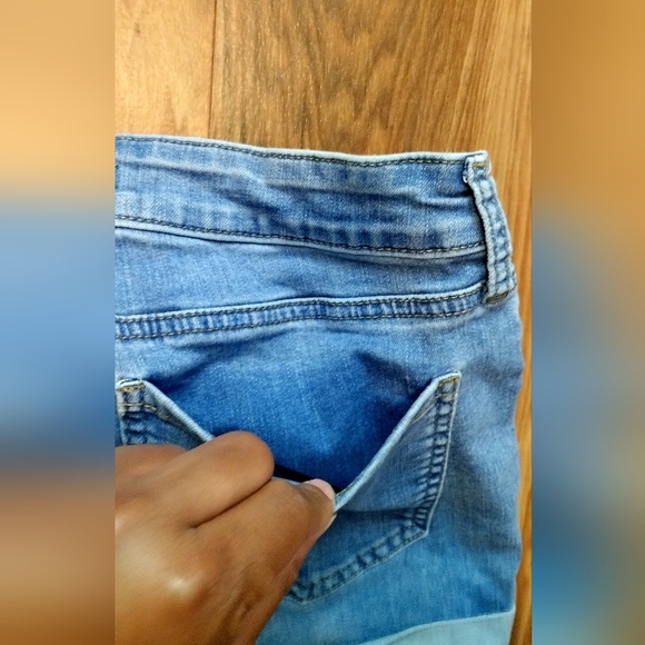 So Kohl's Low Rise Favorite Shortie Demin Shorts size girl 7 - Picture 4 of 15